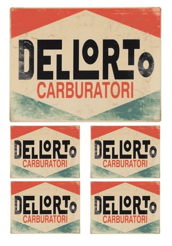 Adesivo dellorto vintage - adesivo,