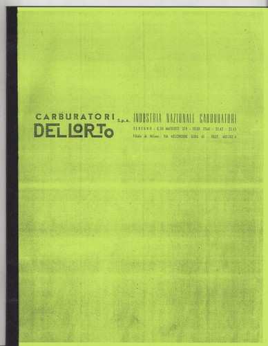 Carburatore moto dellorto - carburatore,
